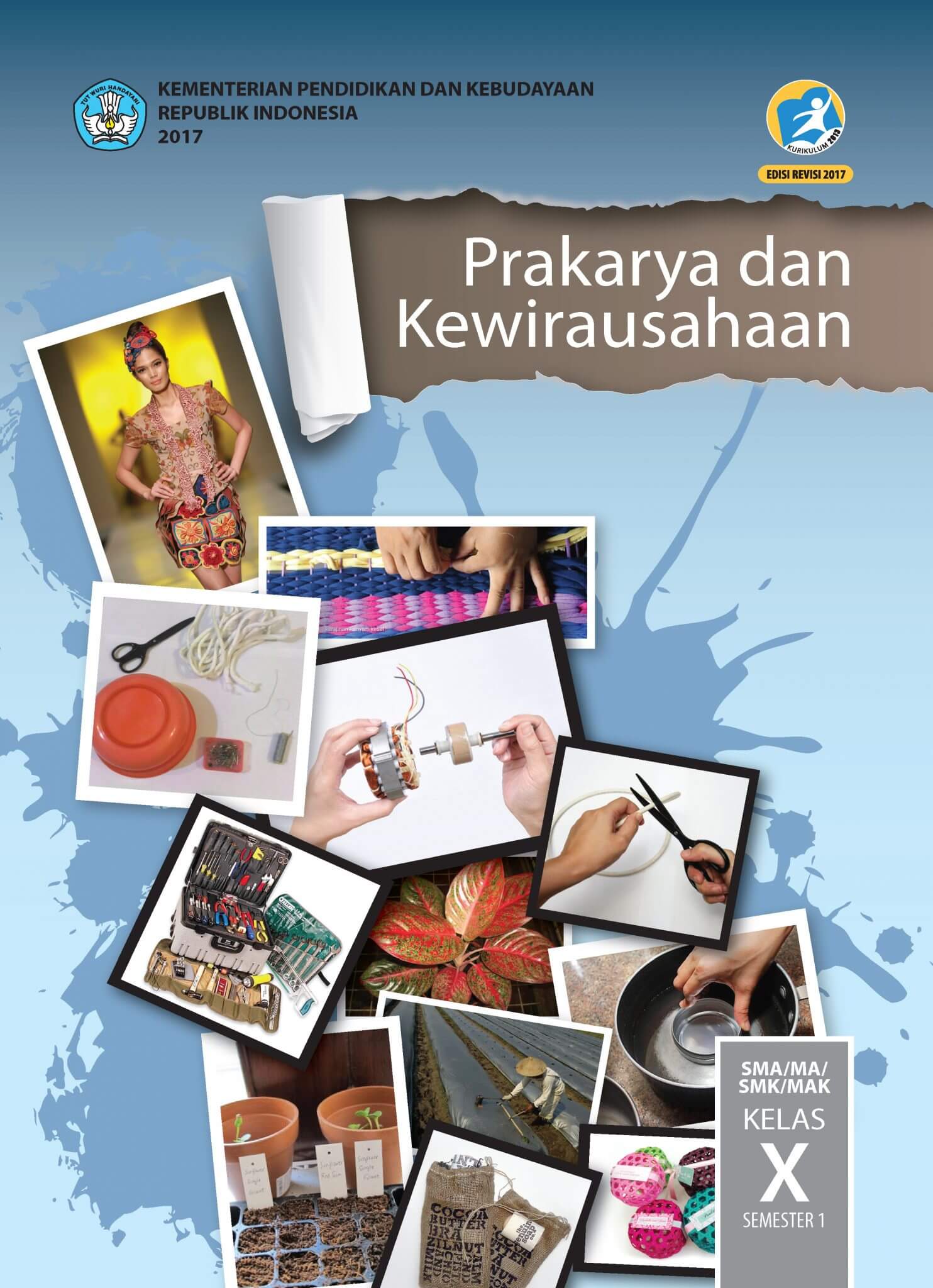 Download Buku Prakarya dan Kewirausahaan Kelas 10 SMA semester 1