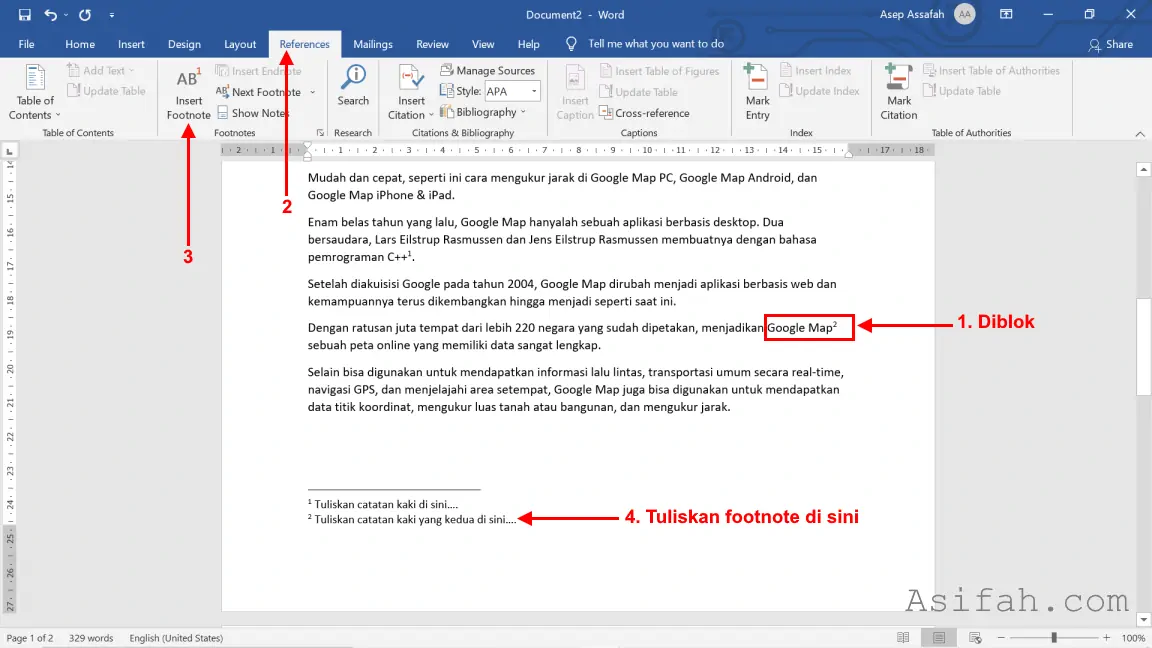 Wajib Tahu! Cara Membuat Footnote pada Ms Word, Hanya 5 Menit di 2026