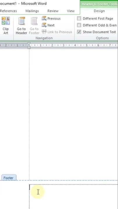 Cara menghapus garis footer di Microsoft word 2010 - YouTube Cara menghapus garis footer di Microsoft word 2010 - YouTube