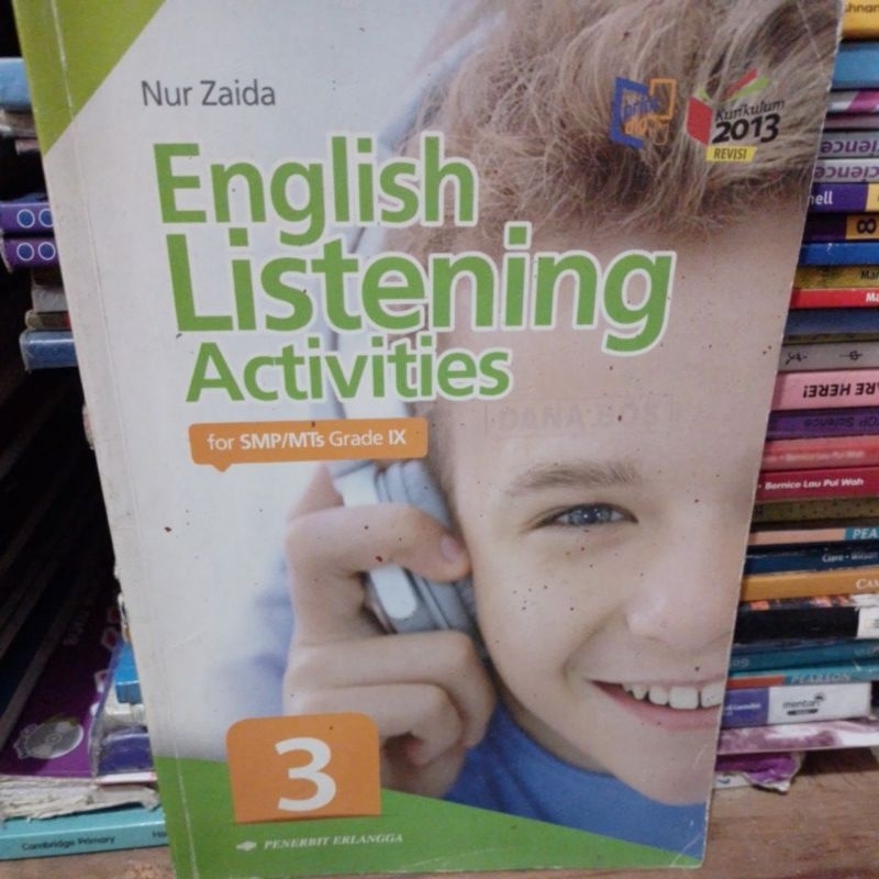 Jual BUKU ENGLISH LISTENING ACTIVETIES UNTUK SMP MTS KELAS 9-3-IX Jual BUKU ENGLISH LISTENING ACTIVETIES UNTUK SMP MTS KELAS 9-3-IX