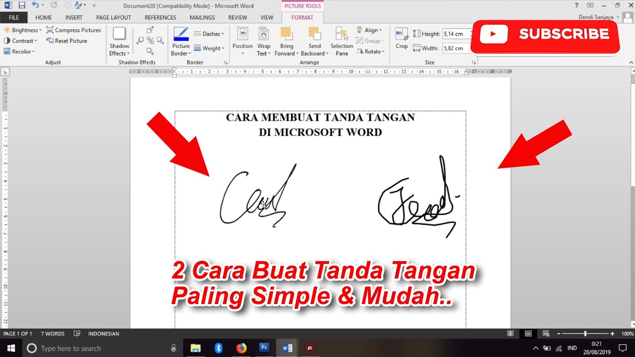 5 Langkah Mudah dan Cepat Cara Memasukkan TTD di Word dengan Hasil Rapi
