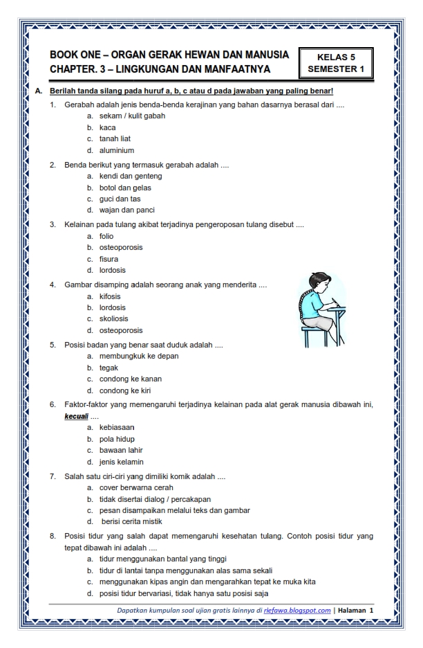 Soal Tema 1 Subtema 2 Kelas 5 - Piffle me Soal Tema 1 Subtema 2 Kelas 5 - Piffle me