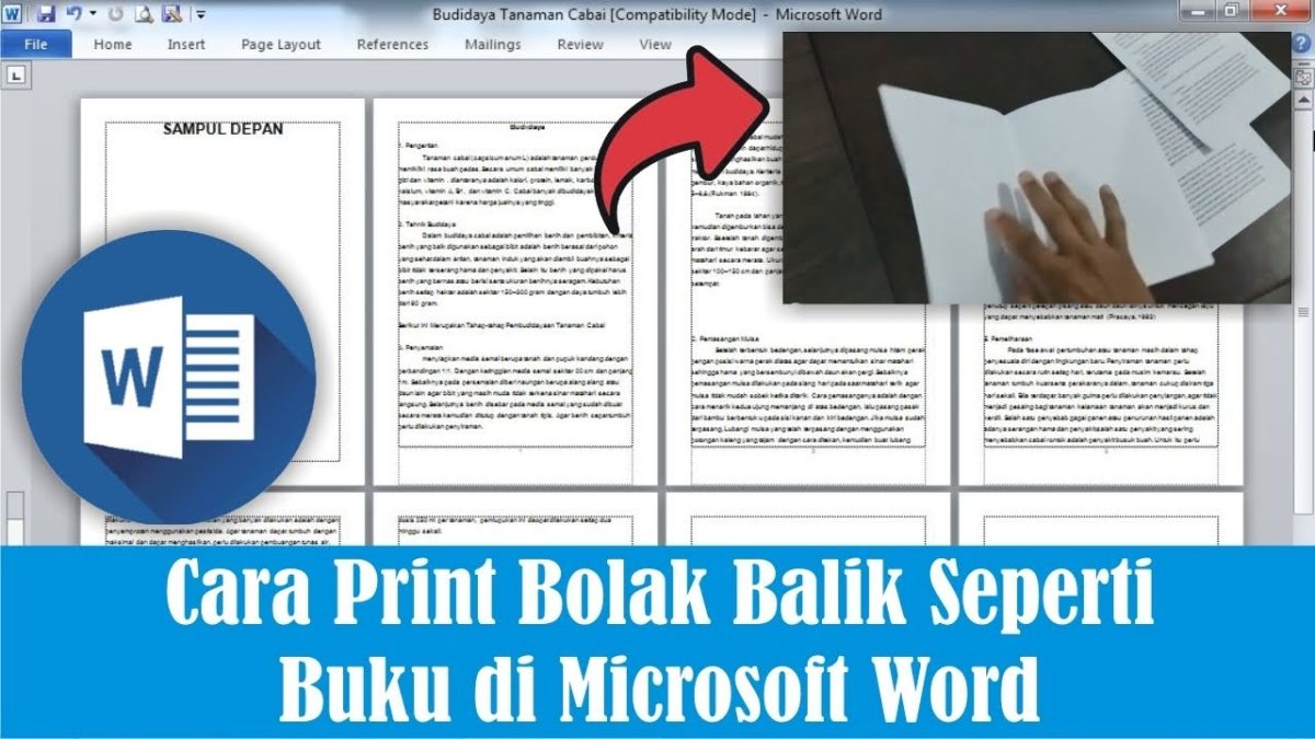 Cara Print Bolak Balik di Word dengan Mudah dan Praktis 2026 Cara Print Bolak Balik di Word dengan Mudah dan Praktis 2026