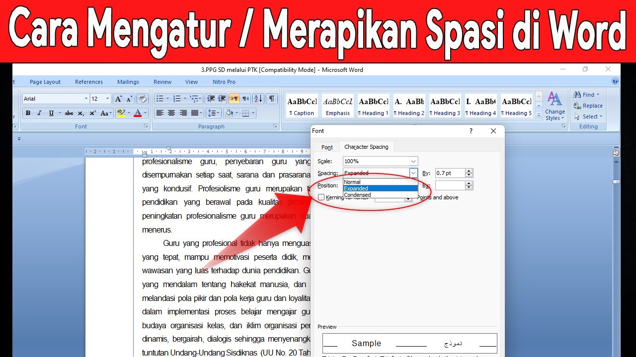 Ternyata Semudah Ini Cara Mengatasi Spasi yang Terlalu Jauh di Ms Word, 3 Langkah Langsung Rapi Ternyata Semudah Ini Cara Mengatasi Spasi yang Terlalu Jauh di Ms Word, 3 Langkah Langsung Rapi