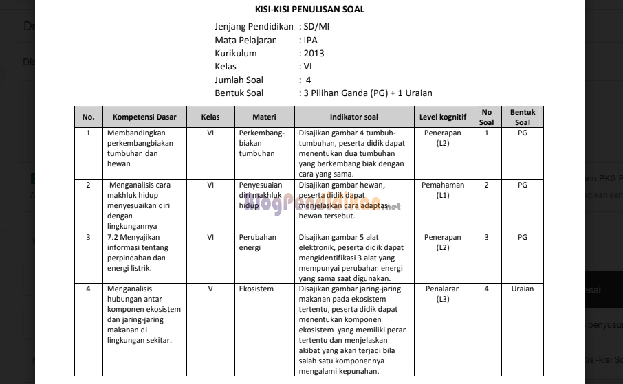 Terbukti 7 Cara Menguasai Kisi-Kisi Soal K13 Kelas 3 SD Semester 2 KTSP 2006 Sebelum Ujian Terbukti 7 Cara Menguasai Kisi-Kisi Soal K13 Kelas 3 SD Semester 2 KTSP 2006 Sebelum Ujian