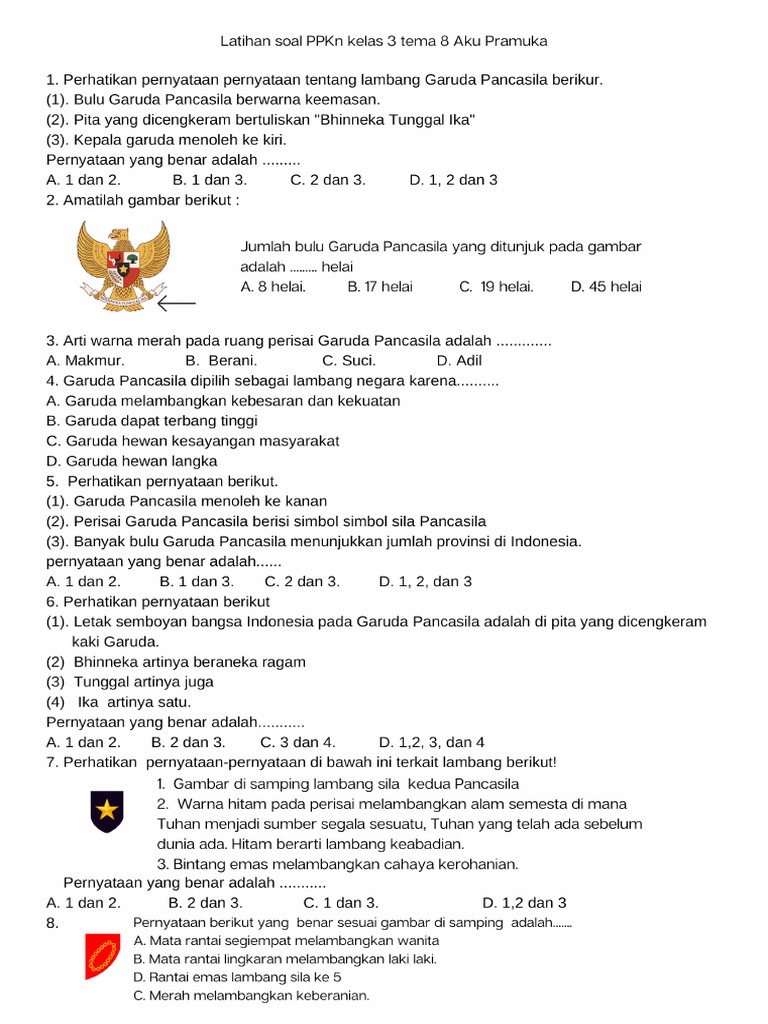 7 Bocoran Soal PKN Kelas 3 Kebersamaan yang Wajib Kamu Kuasai Sebelum Ujian 7 Bocoran Soal PKN Kelas 3 Kebersamaan yang Wajib Kamu Kuasai Sebelum Ujian
