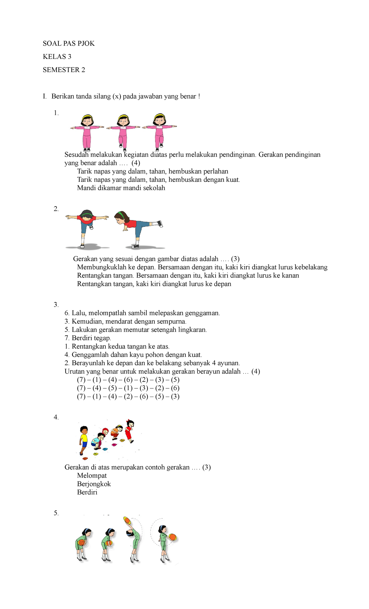 Rahasia Skor Sempurna Kerjakan Soal PJOK Kelas 3 Tema 2 Subtema 1 Sekarang Juga Rahasia Skor Sempurna Kerjakan Soal PJOK Kelas 3 Tema 2 Subtema 1 Sekarang Juga