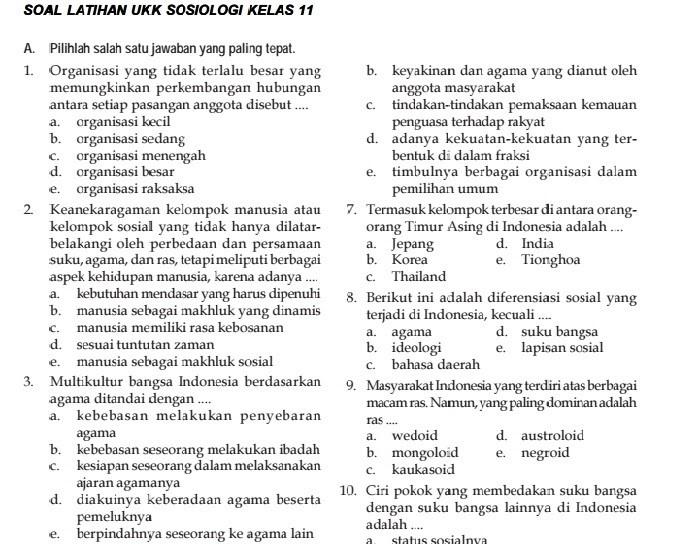 Rahasia Skor Tinggi Soal Bahasa Indonesia Tentang Ulasan Kelas XI Semester 2 Terungkap Rahasia Skor Tinggi Soal Bahasa Indonesia Tentang Ulasan Kelas XI Semester 2 Terungkap